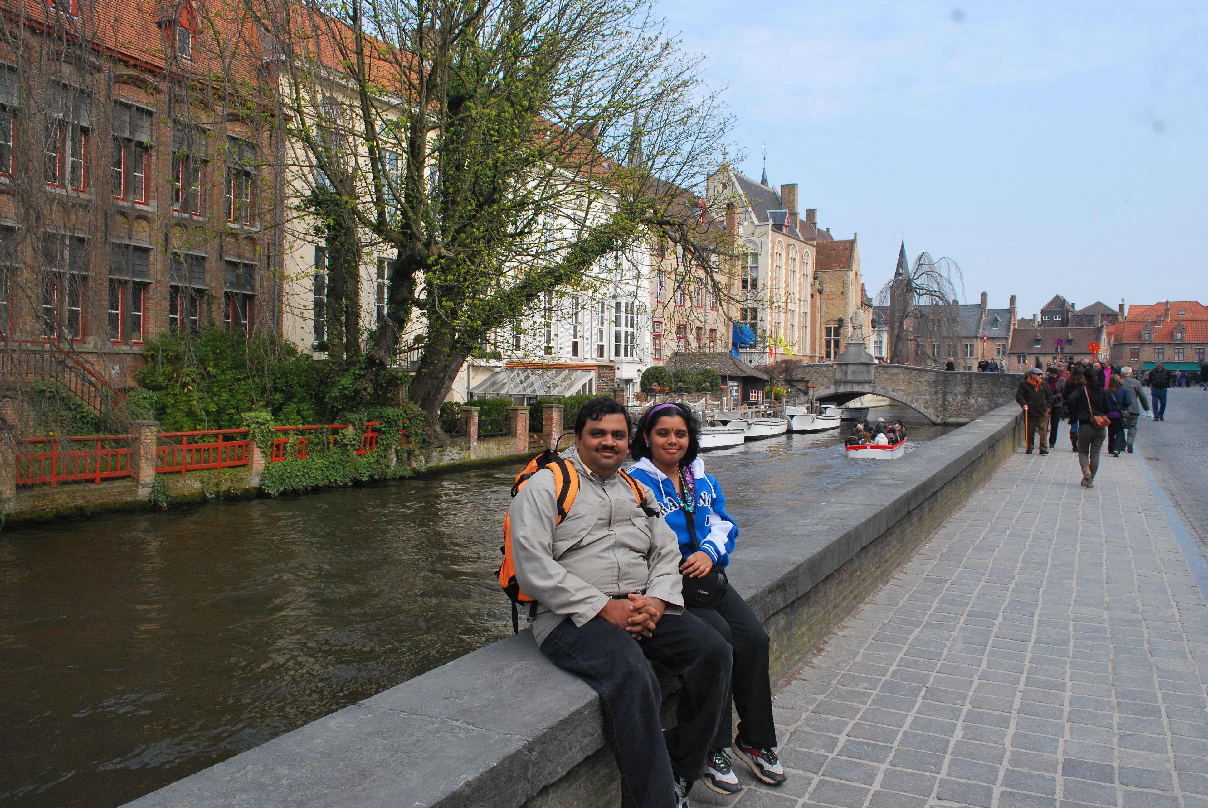 Brugge with Deepa